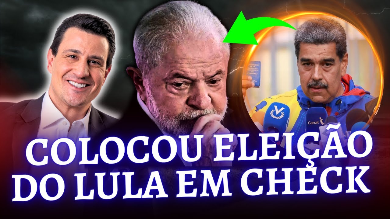 Maduro coloca em check a eleição do Brasil Lula tenta explicar e só piora situação