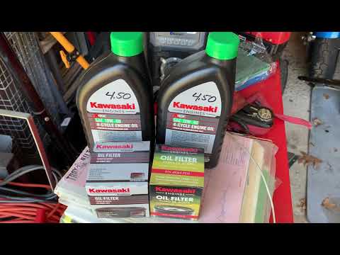 Kens Small Engines Quick Tip Kawasaki Oil and Oil Filters