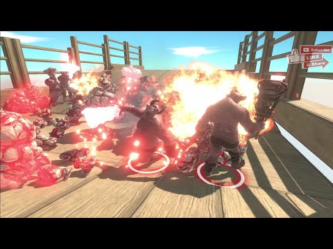 NEW UPDATE Ogre Lord Group Fight - Animal Revolt Battle Simulator (ARBS)