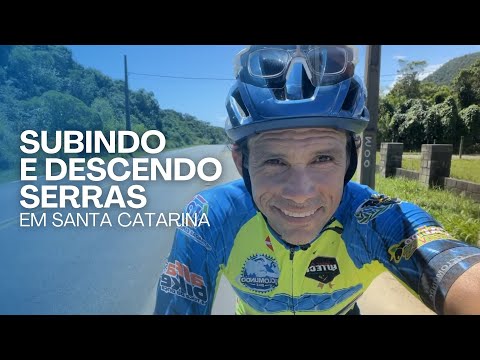 SOBE E DESCE SERRA DE BIKE DE PAULO LOPES ATÉ PRAIA DO ROSA EM SANTA CATARINA