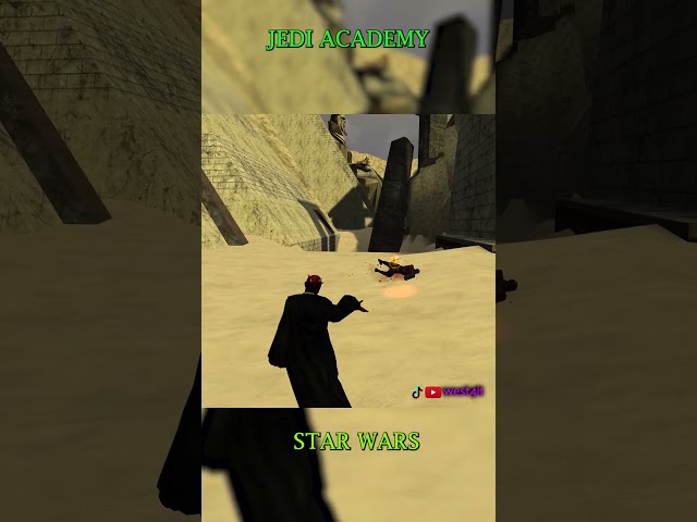 Vídeo relacionado con Star Wars Jedi Academy May The Force Be With You Texto Manga Larga