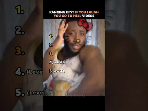 Ranking The Best If You Laugh You Go To Hell Videos #funny #trynottolaugh #shorts