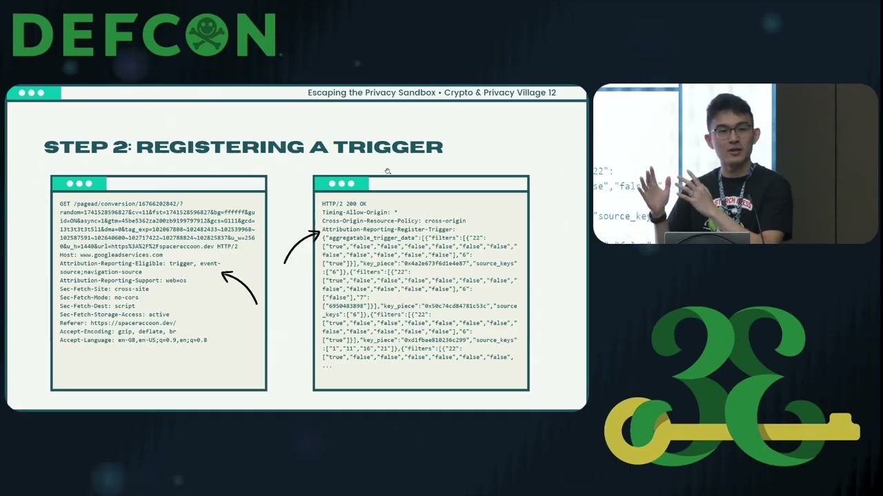 DEF CON 33 - Escaping the Privacy Sandbox with Client Side Deanonymization Attacks - Eugene Lim