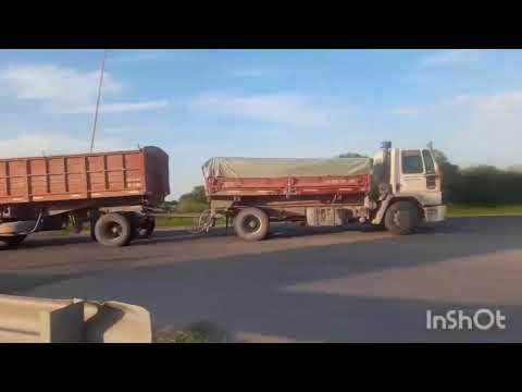 Camiones en RN19 , San Francisco , Cordoba . video 62 . SUSCRIBITE !!
