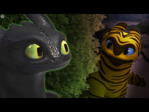 Toothless finds out The Light Fury is an EEL!?