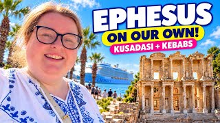 We Did Ephesus WITHOUT a Tour 🇹🇷 Kuşadası, Bazaar + Turkish Kebabs