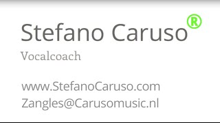 Stefano Caruso : Vocalcoach/Zangdocent