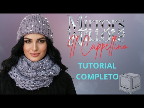 Tutorial thumbnail 1: Prince mixed mohair with teardrop sequins yarn ball 50g