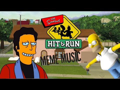 Meme Music Mod The Simpsons Hit And Run gameplay
