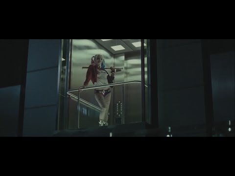 Suicide Squad - "Harley Quinn Elevator Scene" [1080p]