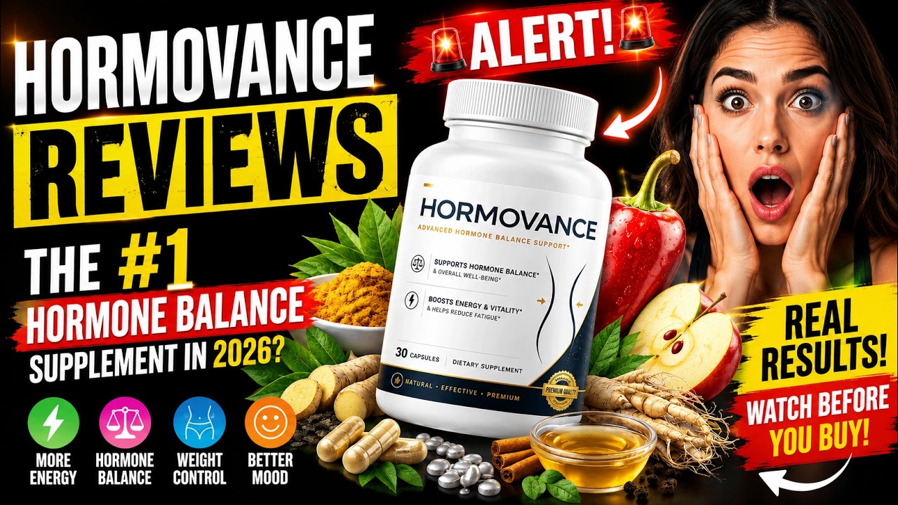 HORMOVANCE - (🛑ALERT!🛑) HORMOVANCE REVIEWS – The #1 Hormone Balance Supplement in 2026?