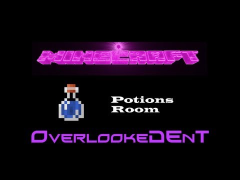 OverlookeDEnT - Simple Potions Room - Minecraft Xbox 360/PS3 - [Tutorial]