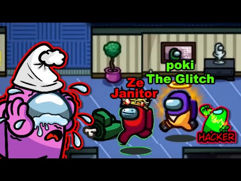 5UP GETS ZEBAITED! (Modded Among Us Fails)