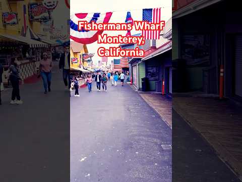Fishermans Wharf  Monterey, California #monterey #montereybay #montereycalifornia