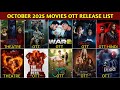 October 2025 OTT Movies Web Series Release Update Full List Netflix Prime Video Zee5 Jio