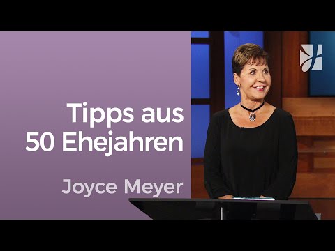 Joyce Meyer's most important lessons from 50 years of marriage – Joyce Meyer – Making relationshi...