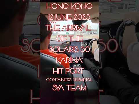 SOLARIS 50 KARINA ARRIVAL VIDEO