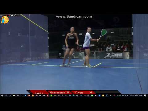 Hania El Hammamy (EGY) Vs. Chan Yiwen (MAS); 21 July 2017