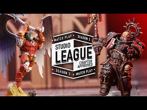 Blood Angels vs Black Templar | Studio League Season 2 - Game 14
