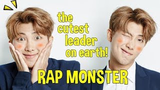 RM the cutest leader on earth! #HappyNamjoonDay (R