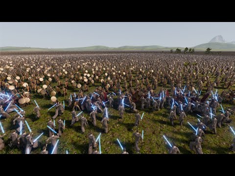 100.000 JEDI VS 4 MILLION (1MI SPARTANS, 1MI ROMANS, 1MI MEDIEVAL KNIGHTS, 1MI PERSIANS) - UEBS 2