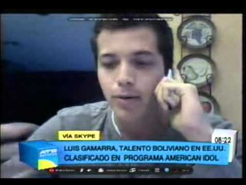 Luis Gamarra Entrevista ATB, American Idol