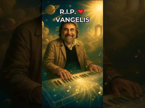 RIP - VANGELIS (*1943 - †2022) 🎶✨🎹 Music of the Stars, Vangelis in Eternity #vangelis #shorts