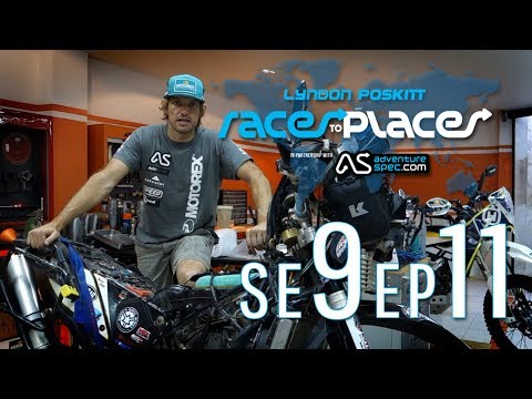 Adventure Motorcycling Documentary Races To Places SE9 EP11 Ft. Lyndon Poskitt