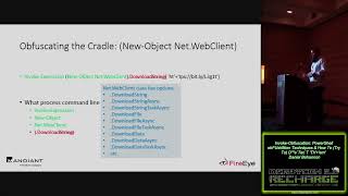 Download the video "121 Invoke Obfuscation PowerShell obFUsk8tion Techniques How To Try To DeTect Them Daniel Bohannon"
