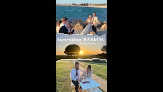 【海外挙式】オーストラリアで結婚式！爆風のビーチウエディング~Beach wedding in Australia~