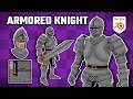 I Made A Low Poly Knight In Blender