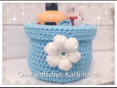 SUPER EASY basket crochet suitable for beginners