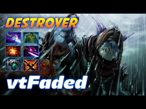 vtFαded Slark Destroyer - Dota 2 Pro Gameplay [Watch & Learn]