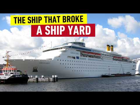 Thumbnail for The Cruise Ship That BROKE A Shipyard: The Failures & Comeback of Margaritaville At Sea Paradise