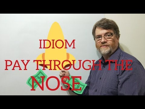 English Tutor Nick P Idioms (272) Pay Through the Nose