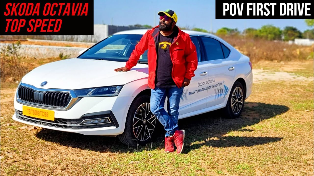 Skoda Octavia Top Speed POV First Drive Review in 4K Unscripted