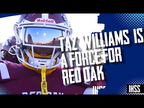 Red Oak&#039;s Taz Williams is One of The Best Receivers Around