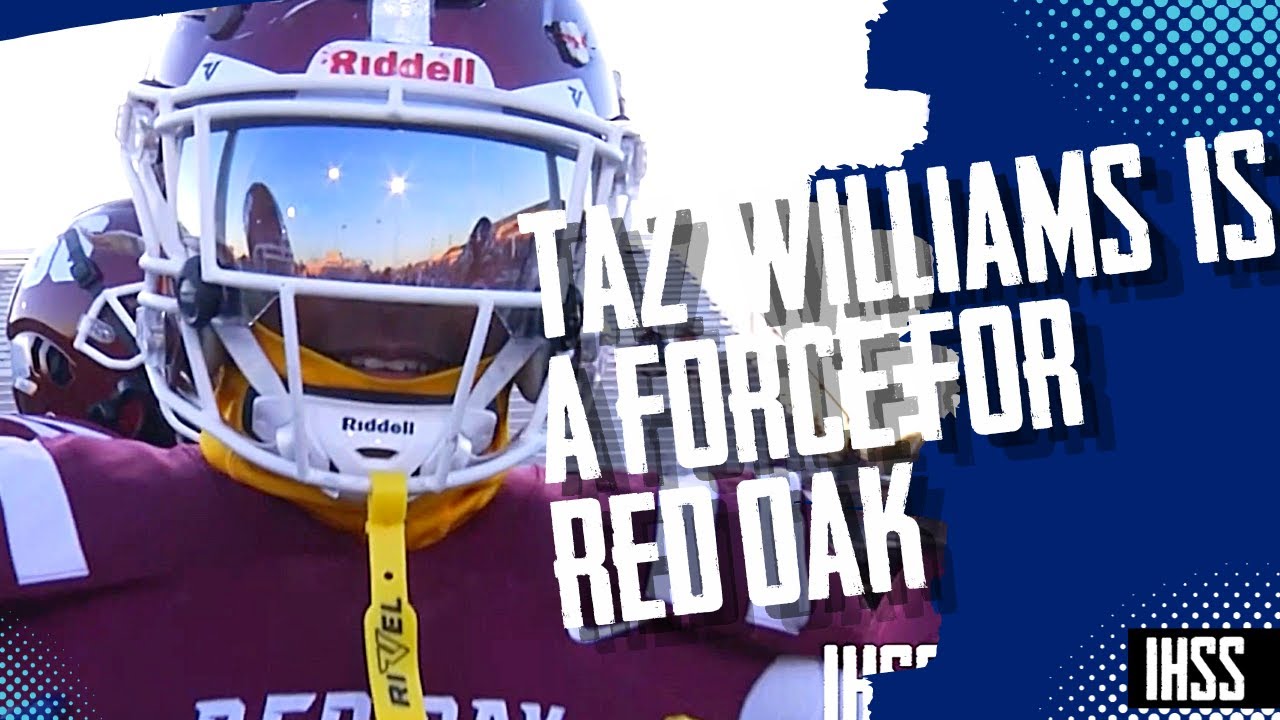 Red Oak&#039;s Taz Williams is One of The Best Receivers Around