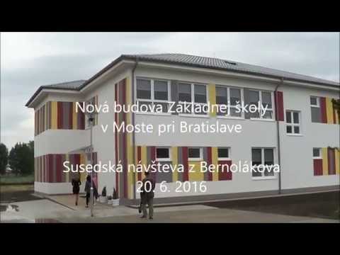Nová budova Základnej školy v Moste pri Bratislave