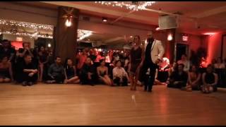 Claudio Gonzalez and Julia Hiriart Urruty performing at Robin Thomas's Nocturne Milonga in NYC/2