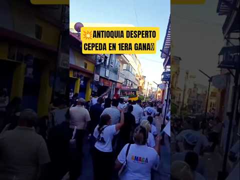 🚨🔥 ¡ANTIOQUIA CAMBIÓ! Santa Bárbara se DESBORDA con Iván Cepeda 🇨🇴🗳️