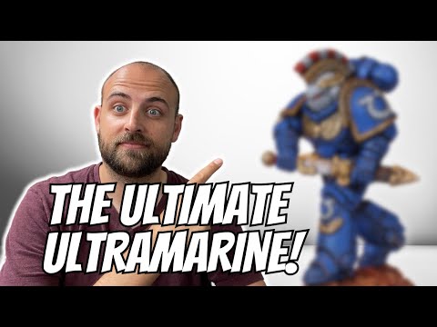 I finally painted this rare Ultramarine Champion!