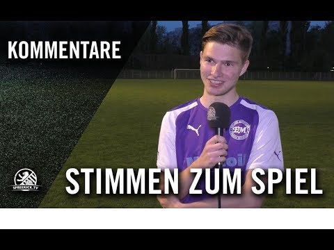 Stimmen l Füchse Berlin Reinickendorf - BSV Eintracht Mahlsdorf (20. Spieltag, Berlin-Liga)