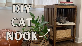 DIY Cat Nook | Easy Build Project | For Beginners