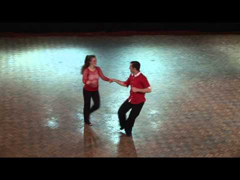 2013 Ceroc Ball - West Coast Swing Performance - Peter Fradley & Michelle Fradley