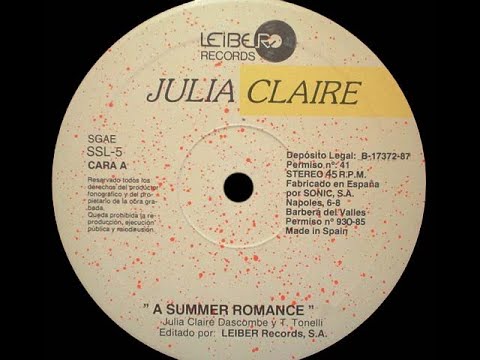 Julia Claire - A Summer Romance [HQSound][EURO-DISCO][1987]