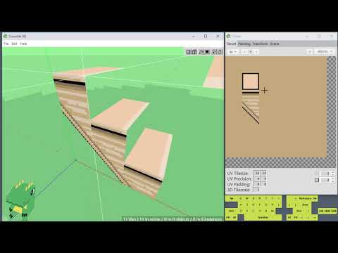 🐊 Crocotile 3D - Tutorial: Staircase