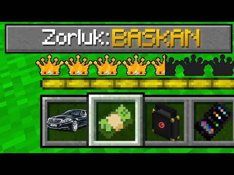 BAŞKAN ZORLUK SEVİYESİ - Minecraft