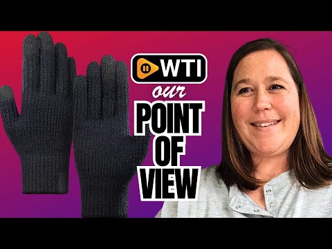 TRENDOUX Merino Wool Thick Winter Gloves for Men Women Touchscreen Fingers Stretch Warm Soft Skin-Friendly Anti-pilling X-Large Black - WTI product video review