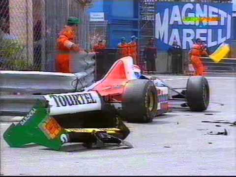 94 MON Eric Comas qual crash